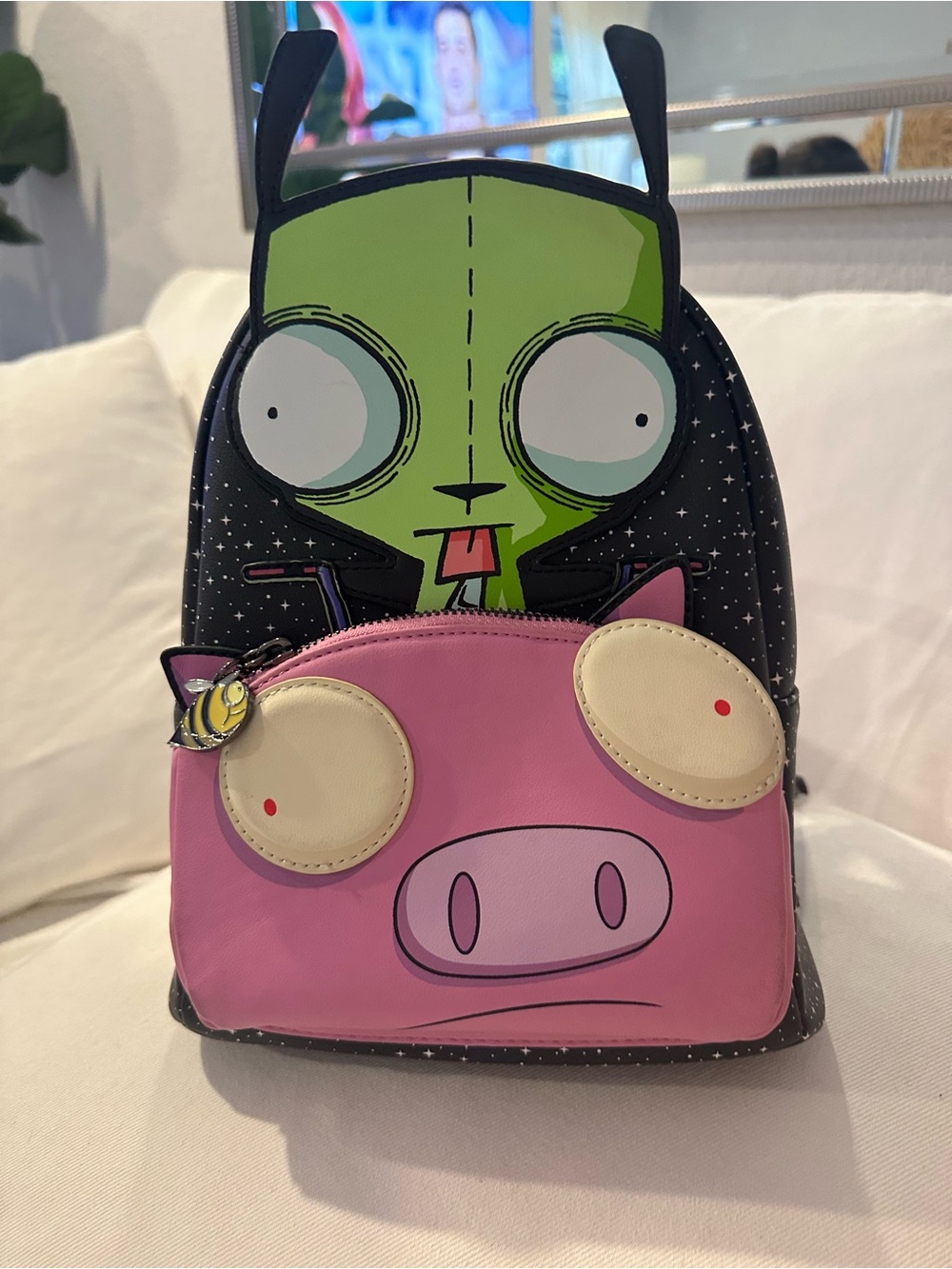 Loungefly: Invader Zim Gir & Pig Mini Backpack
